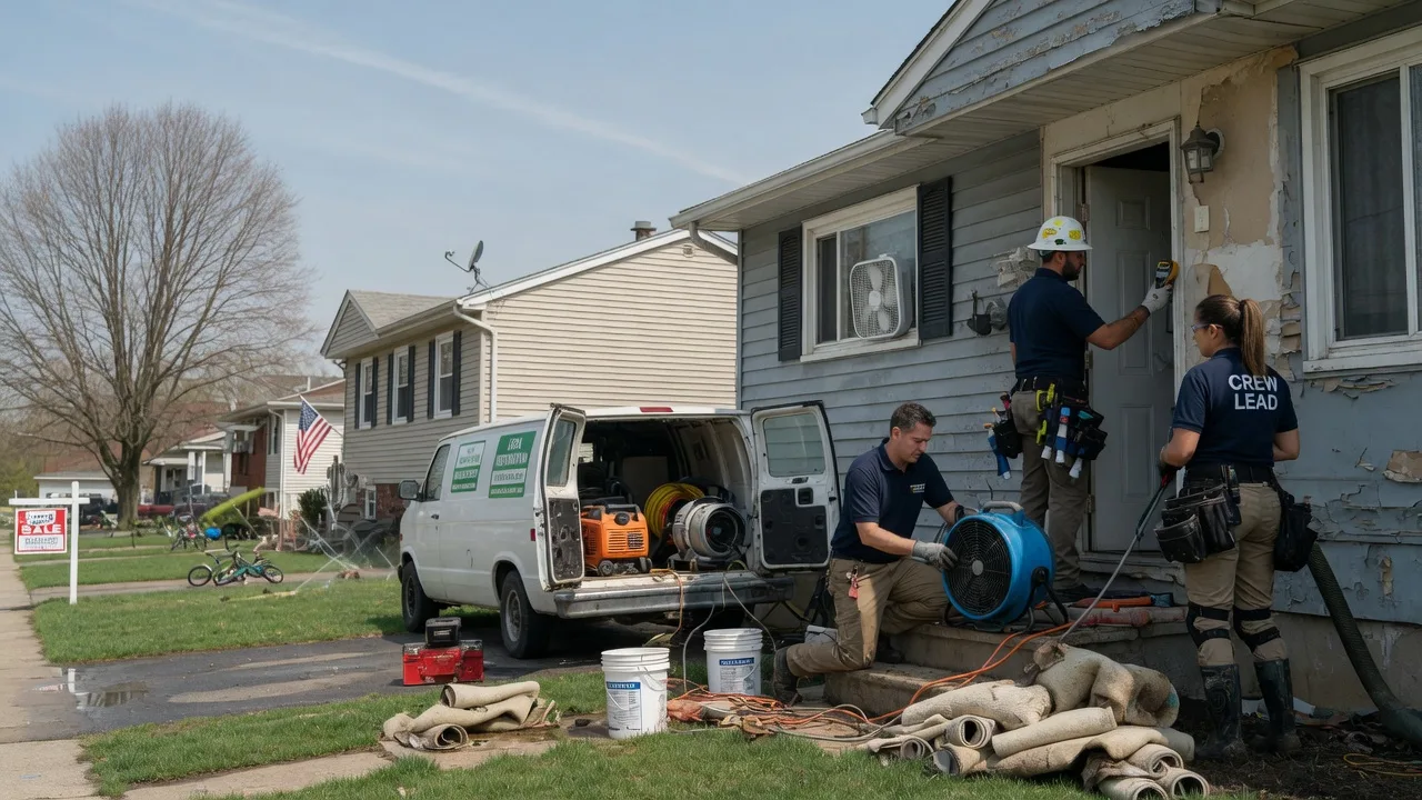 Flood Cleanup in Wellsville, PA near me