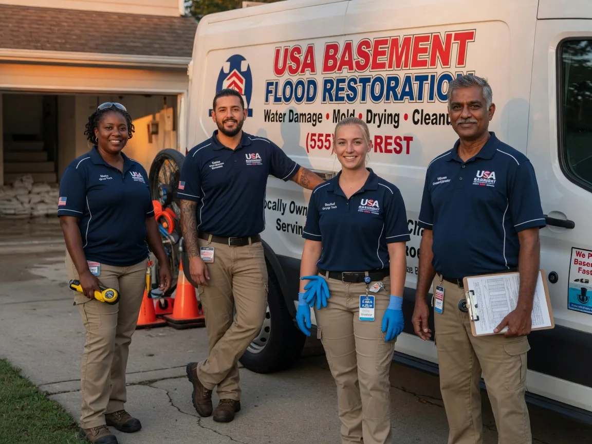 Basement Flood Cleanup company in Wellsville, PA