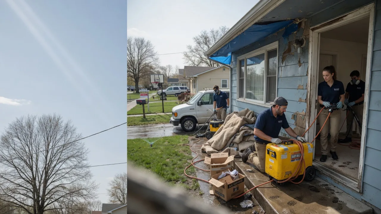 Basement Flood Cleanup in Wellsville, PA near me